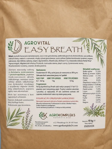 AgroVital EASY BREATH (układ oddechowy)-10KG