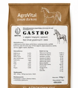 AgroVital GASTRO - 140 kg (bez otrąb i zbóż) 