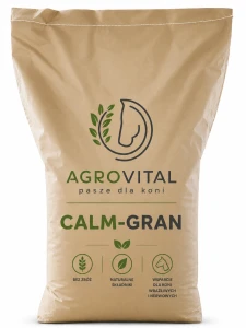 AgroVital CALM-GRAN 20 kg (bez otrąb i zbóż dla wrzodowca  )